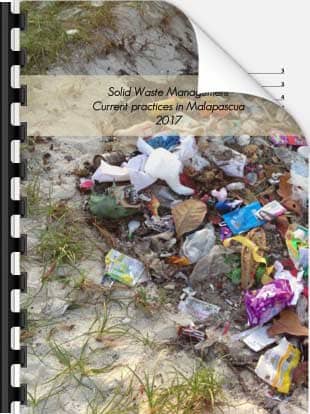 Report that explains the current waste management practices on Malapascua in the Philippines